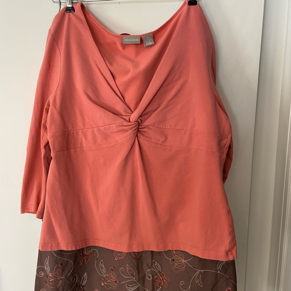 Blouse and skirt
